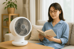サーキュレーターのある部屋のイメージ